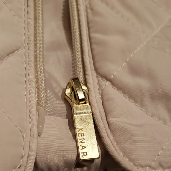 Kenar NEW Women's L Quilted Vest Zip Front NWT - Picture 12 of 16